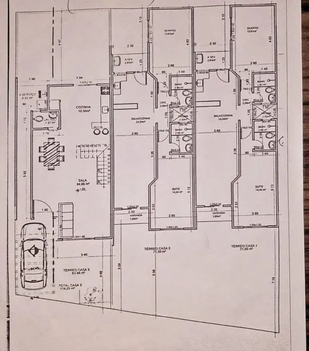 Casa, 2 quartos, 63 m² - Foto 2